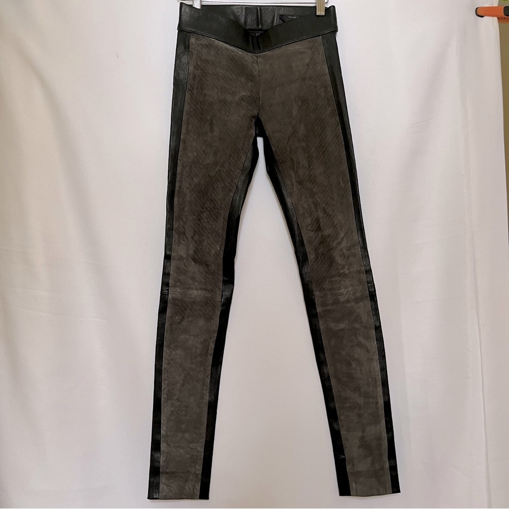 Club Monaco Collection leather pants